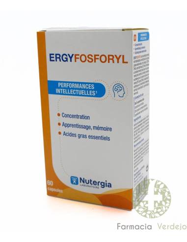 NUTERGIA ERGYFOSFORYL 60 CAPSULAS