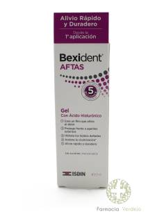 BEXIDENT CANKER SORES GEL BUCAL 8 ML Alívio e proteção...
