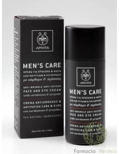 APIVITA MEN´S CARE CREMA ANTIARRUGAS Y ANTIFATIGA 50ML...