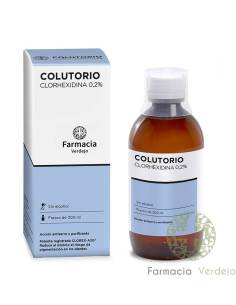 COLUTORIO CLORHEXIDINA 0,2% FARMACIA VERDEJO  200ML...