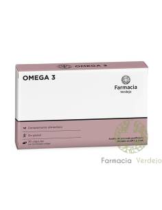 VERDEJO OMEGA 3 30 CAPS PHARMACY Apoia a saúde...