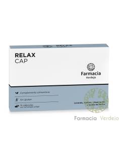 RELAX CAP FARMACIA VERDEJO 14 CAPS Proporciona calma em...