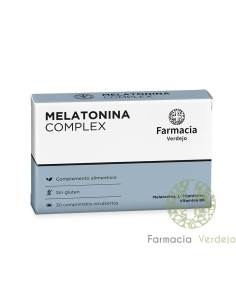 MELATONINA COMPLEXO FARMÁCIA VERDEJO 30 COMP Ajuda você a...