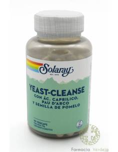 SOLARAY YEAST-CLEANSE 90 CAPSULAS Consolida los...