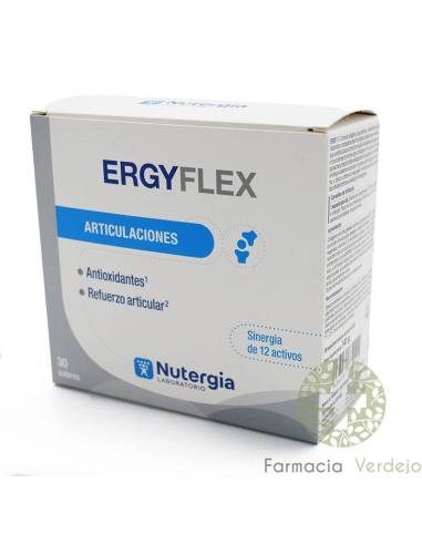 ERGYFLEX ARTICULACIONES 30 SOBRES NUTERGIA Mejora el estado del tejido conjuntivo