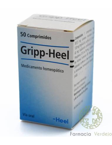 GRIPP-HEEL 50 COMPR Ayuda a combatir y prevenir procesos gripales