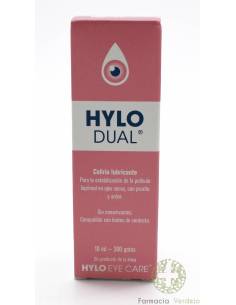 HYLO DUAL EYE DROPS LUBRICANT 10 ML Estabiliza o filme...