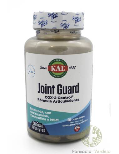 JOINT GUARD COX-2 CONTROL 60 COMPRIMIDOS KAL Joint Protection