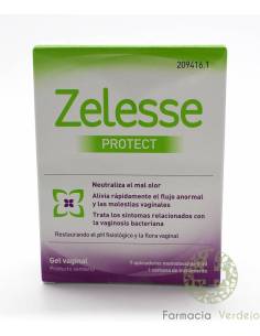 ZELESSE PROTECT GEL VAGINAL 7 APLICADORES 5 ML Restablece...
