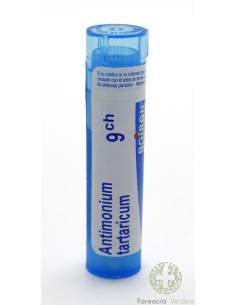 ANTIMONIUM TARTARICUM GR 9CH BOIRON Secrecciones y acné