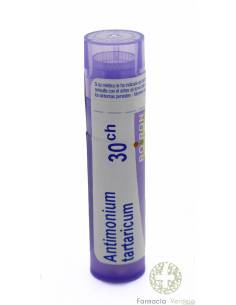 ANTIMONIUM TARTARICUM 30CH GRÂNULOS TUBO ÚNICO BOIRON...
