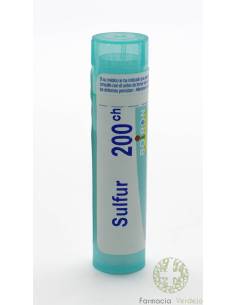 SULFUR BOIRON C200 GLOBULOS 1 ENVASE 4 g