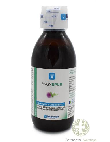 ERGYEPUR 250 ML NUTERGIA Detoxificación y drenaje hepático