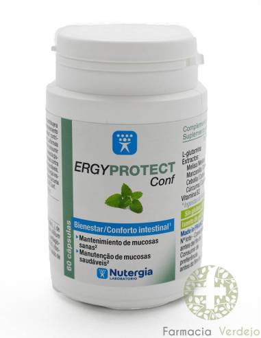 ERGYPROTECT  CONFORT 60 CAPSULAS NUTERGIA Mucosas sanas y confort intestinal