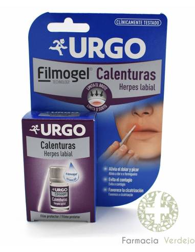 URGO CALENTURAS FILMOGEL 3 ML Tratamiento del herpes labial