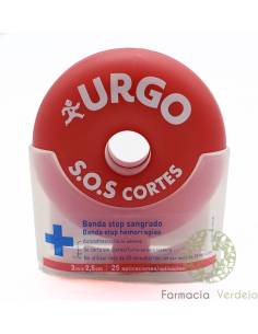 URGO SOS CORTA BANDA AUTO ADESIVA TRIM HEMORRAGIA FERIDAS...