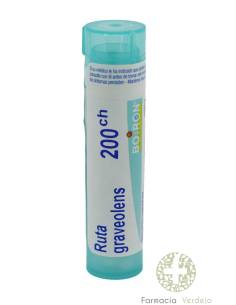 RUTA GRAVEOLENS 200CH GLÓBULOS TUBO ÚNICO BOIRON
