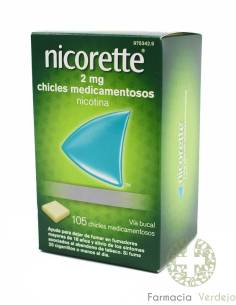NICORETTE 2 mg 105 GOMA MEDICAMENTOSA Apoio à cessação...