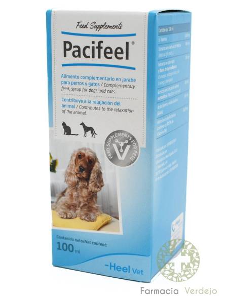 PACIFEEL VET HEEL 100ML XAROPE Ajuda a relaxar o seu animal de estimação (cães e gatos)