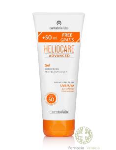 HELIOCARE ADVANCED GEL SPF 50 200ML +50ML GRÁTIS Alta...
