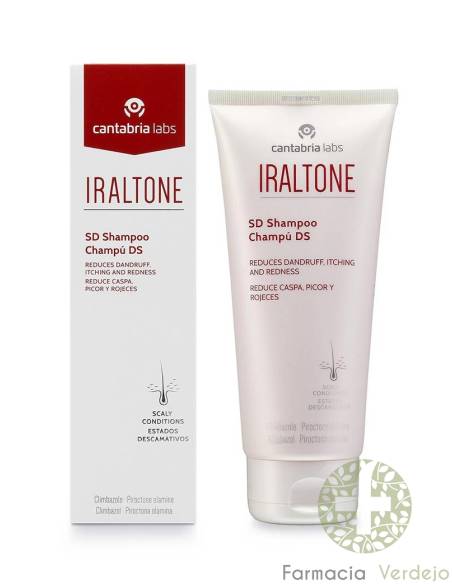 IRALTONE CHAMPU DS  200 ML Reduce caspa, picor y rojeces