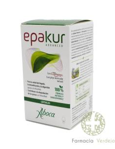 EPAKUR ADVANCED 50 ABOCA CÁPSULAS Desintoxica e ajuda a...
