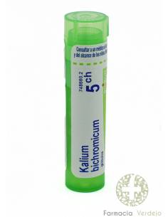 KALIUM BICHROMICUM BOIRON C5 GLOBULOS 1 ENVASE 4 g