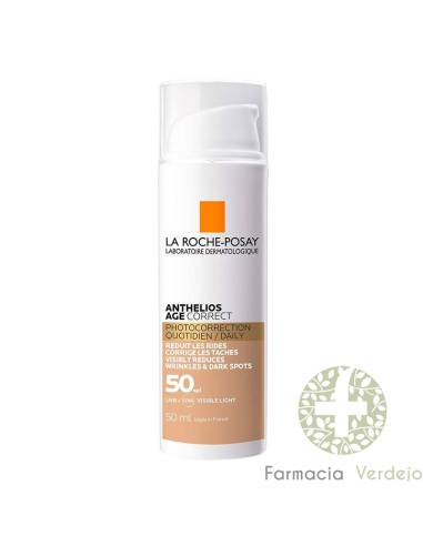 ANTHELIOS AGE CORRECT GEL- CREMA DIARIO SPF 50 +  50 ML Reduce arrrugas y manchas