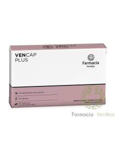 VENCAP PLUS CIRCULAÇÃO VENOSA VERDEJO FARMÁCIA 30 CAPS...