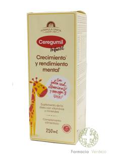 FRASCO DE CEREGUMIL INFANTIL 250 ML SABOR CEREJA...