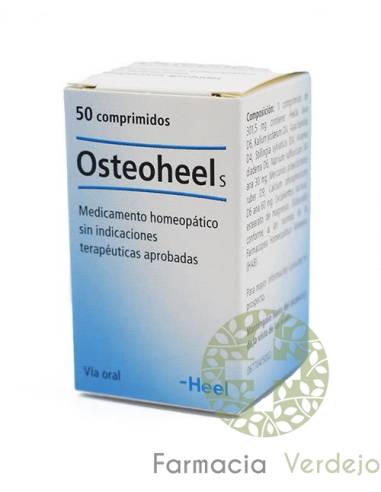 OSTEOHEEL 50 COMP HEEL Periostitis, espolón, acúfenos