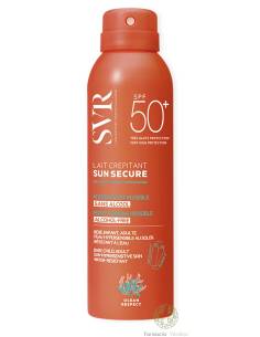 SUN SECURE LAIT CREPITANT 200ML BEBÉ CRIANÇAS E ADULTOS SVR