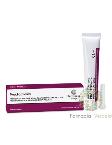 PROCTOCREMA HEMORROIDAL FARMACIA VERDEJO 30ML...