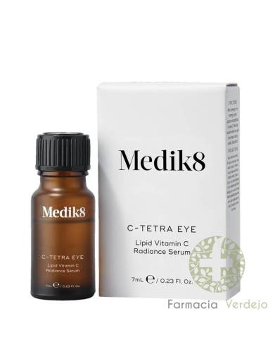 MEDIK8 C-TETRA EYE LIPID VITAMIN C RADIANCE SERUM 7ML Serum de Vitamina C para contorno de ojos