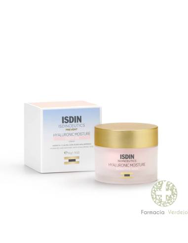 ISDINCEUTICS HYALURONIC MOISTURE SENSITIVE SKIN JAR 50 G Hidrata e acalma com Ac. Hialurônico