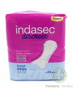INDASEC DISCRETO NORMAL 24 PAYPS Perda de urina leve