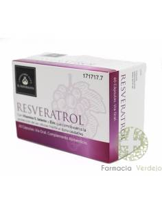 RESVERATROL EL NATURALISTA 60 CÁPSULAS Proteção celular...