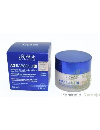 URIAGE AGE ABSOLU MASCARILLA DE NOCHE NUTRI-REGENERADORA 50 ML