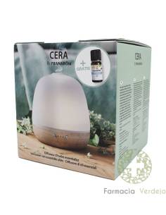 DIFUSOR DE CERA PRANAROM + ZEN ESSENCE COMO PRESENTE