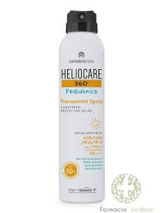 HELIOCARE 360º FPS 50+ PEDIATRIA SPRAY TRANSPARENTE 200ML...