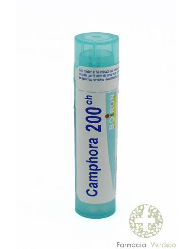 CAMPHORA 200CH GRÂNULOS TUBO ÚNICO BOIRON...