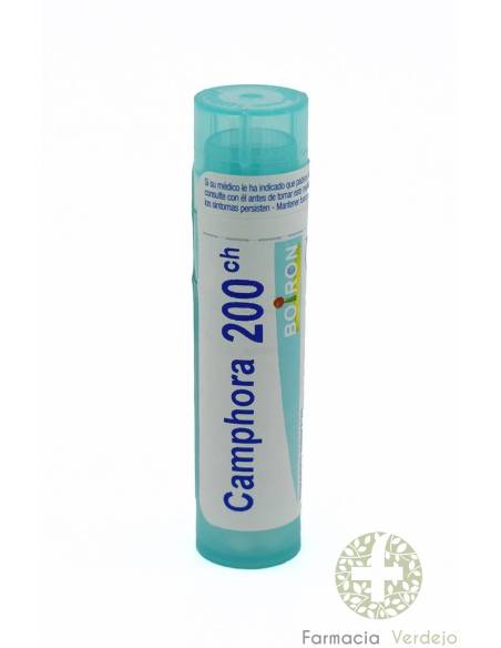 CAMPHORA 200CH GRÂNULOS TUBO ÚNICO BOIRON Sistema Imunológico Impulsiona