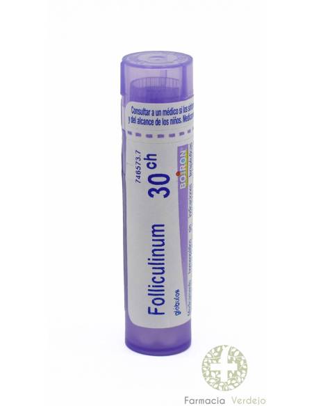 FOLLICULINUM 30CH GRÂNULOS TUBO ÚNICO BOIRON Ciclismo