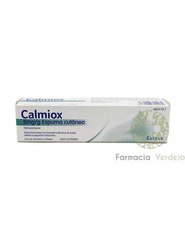 CALMIOX 5 mg/g ESPUMA CUTANEA  50 g Alivio del picor e irritación en la piel