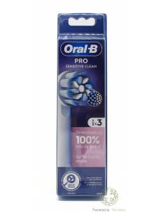 ORAL B PRO SENSITIVE REFIL 3 UNIDADES