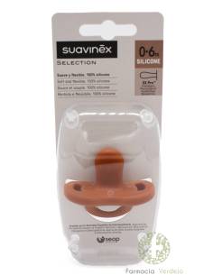CHUPETA DE SILICONE FISIOLÓGICO SUAVINEX ALLSILICONE 0 -...