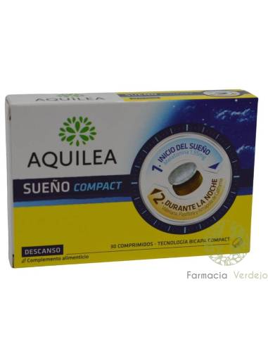 AQUILEA SUEÑO COMPACT  1.95 MG 30 COMPRIMIDOS Sueño reparador