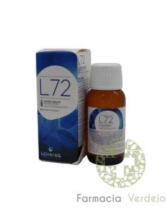 L72 GOTAS ORALES 60 ML LEHNING Aporta tranquilidad y...