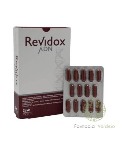 REVIDOX ADN  28 CAPS Revitalizante antienvejecimiento y antioxidante