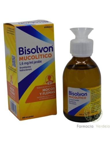 Bisolvon Niños Bromhexina 8 mg Sanofi Jarabe Frasco x 120 ml